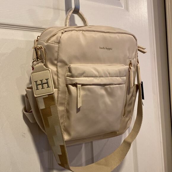 BNWT Haute Hippie Viral On the Go Backpack in White Cream main image 6